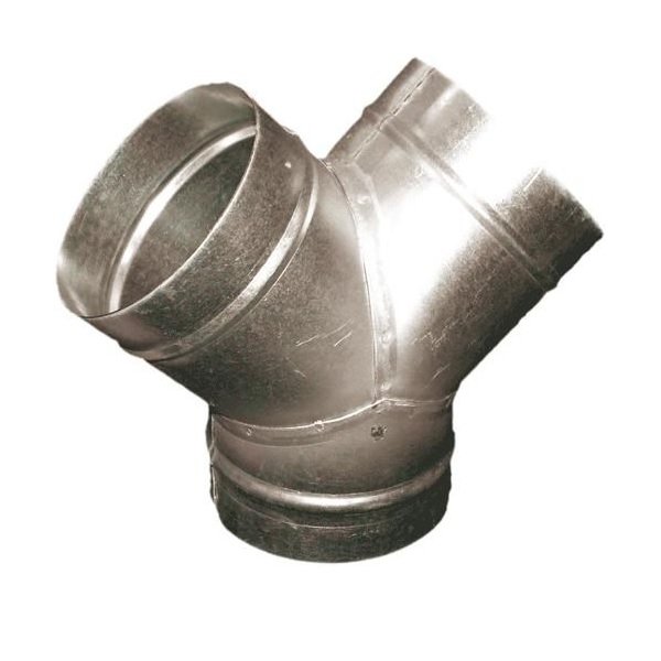 Odbočka TMY 125/125 mm kovová Zn - Kliknutím na obrázek zavřete