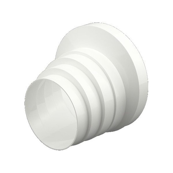 Redukce pro kruhové potrubí 80/100/120/125/150/160 mm PVC 309