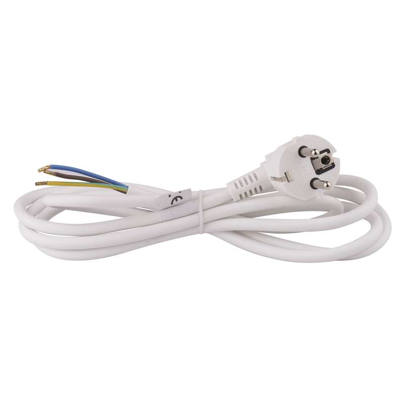 Flexo kabel 2m/3x0.75 bílá šňůra/PVC Emos