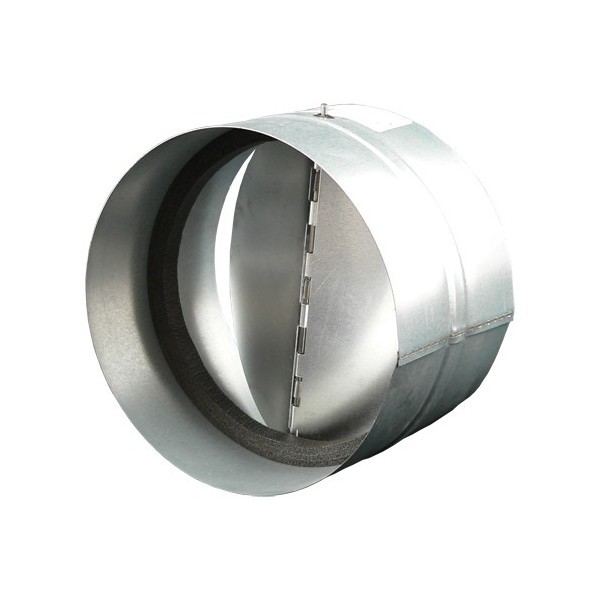Zpětná klapka 315 mm kovová KOM 315Zn - Kliknutím na obrázek zavřete