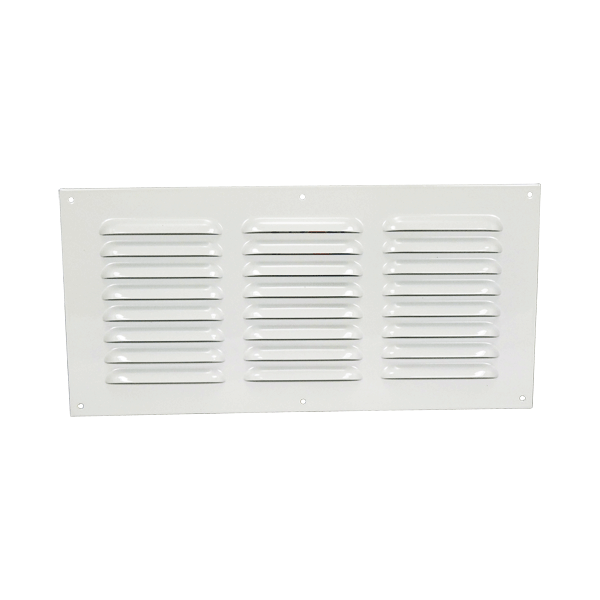 Větrací mřížka kovová 305x150 mm MVMPO305x150/3-bílá