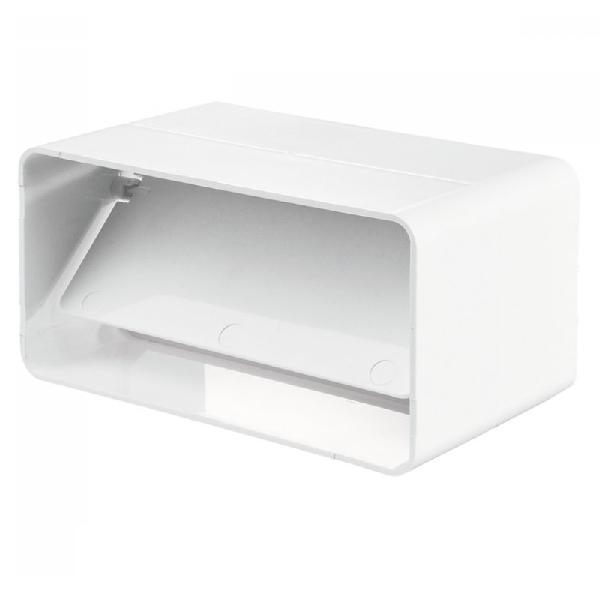 Zpětná klapka pro čtyřhranné potrubí 220x90 mm PVC 927p - Kliknutím na obrázek zavřete