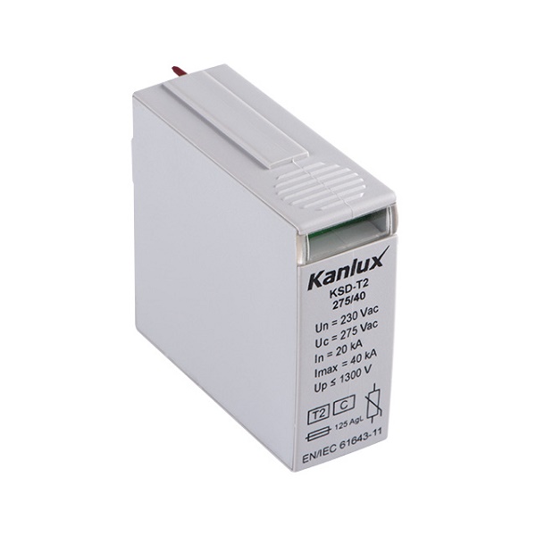 Výměnný modul KSD-T2 275/40 M pro přepěťovou ochranu - Kliknutím na obrázek zavřete