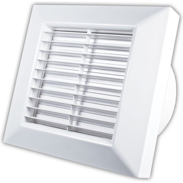 Ventilátor se žaluzií a časovým spínačem PRIMO base AT 100 - Kliknutím na obrázek zavřete