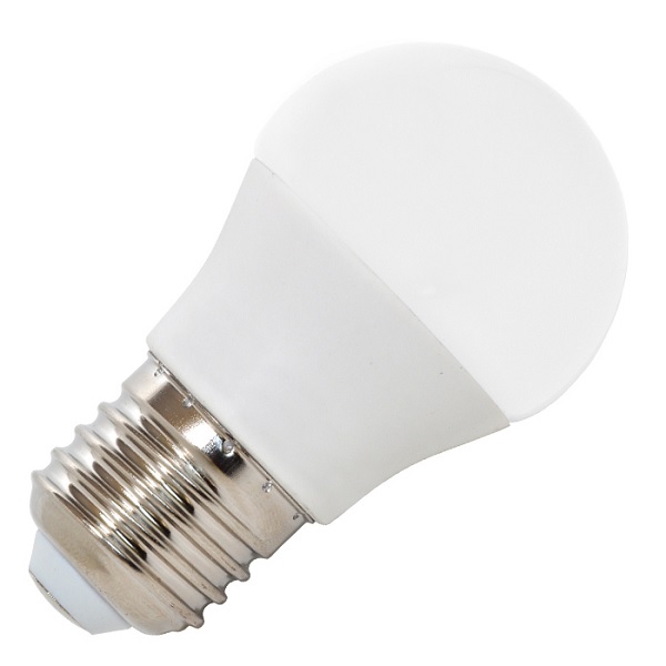 LED žárovka E27/230V 7W LED7W-G45/E27/4100K bílá Ecolite