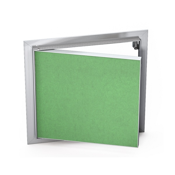 Revizní dvířka do sádrokartonu RDL 200 x 200 x 12,5 GKBi US, ZEL - Kliknutím na obrázek zavřete