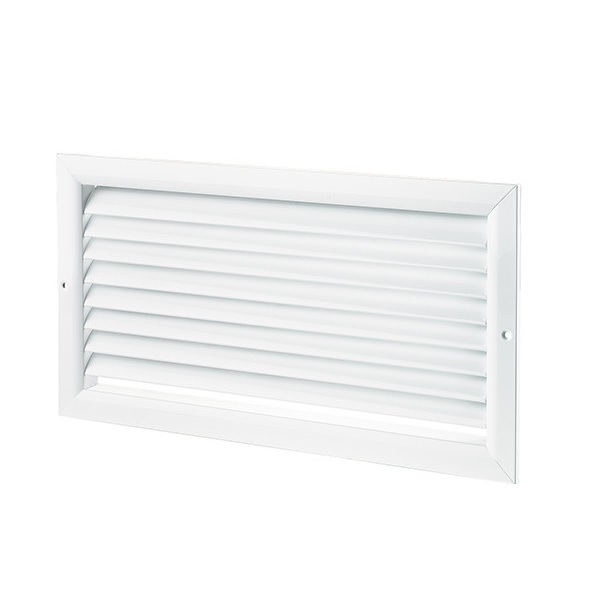 Větrací mřížka WDP 150x100, extrudovaný hliník, bílá - Kliknutím na obrázek zavřete