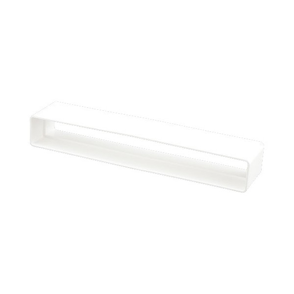 Spojka pro čtyřhrané potrubí 234x29 mm vnější PVC 6006 - Kliknutím na obrázek zavřete