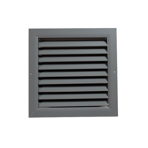 Větrací mřížka WDPG 100x100 extrudovaný hliník, šedá - Kliknutím na obrázek zavřete