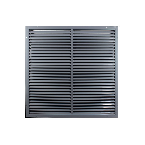 Větrací mřížka WDPG 600x600 extrudovaný hliník, šedá - Kliknutím na obrázek zavřete