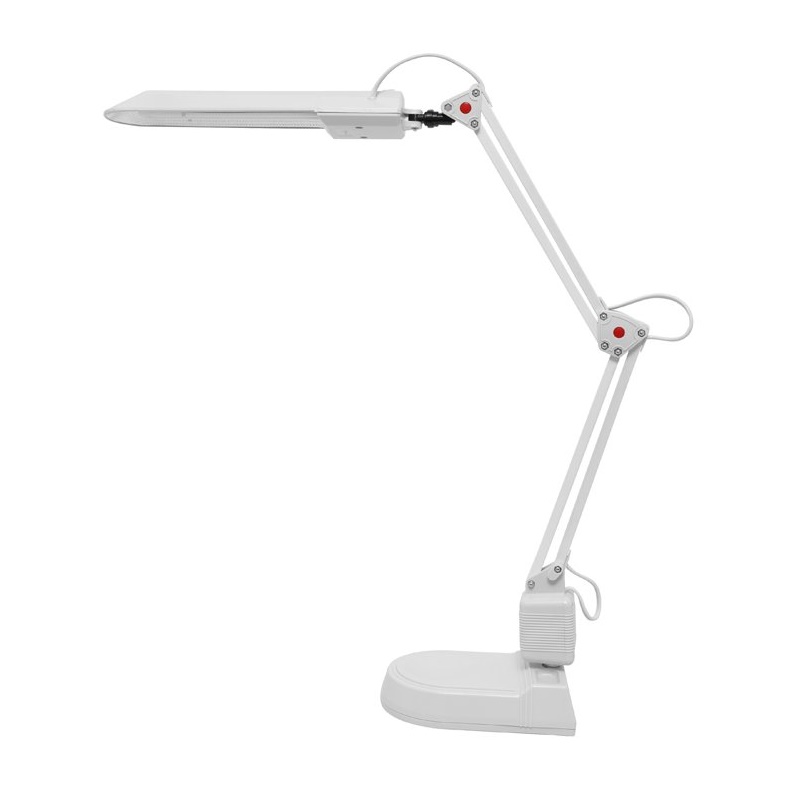 Stolní lampa ADEPT L50164-LED-BI bílá, podstavec i úchyt 8W Ecolite