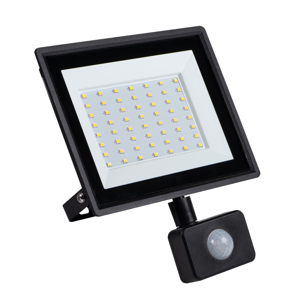 Reflektor LED s čidlem pohybu 50W GRUN NV LED-50B-SE-50W/4000K Kanlux