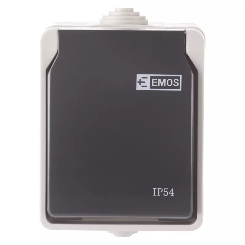 Zásuvka venkovní EMOS IP54 230V Emos