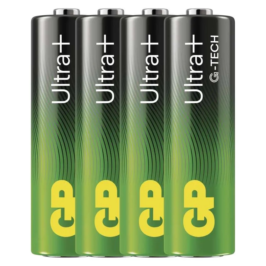 Baterie AA, LR6 alkalická GP Ultra Plus Alkaline tužková