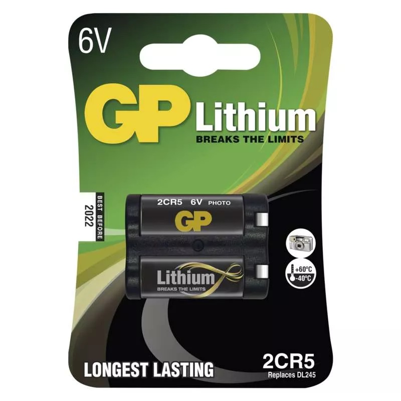 GP Baterie Lithium 2CR5 / 6V