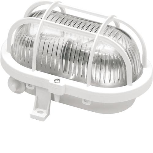 Svítidlo OVAL 60 bílá 60W E27 IP54 - Kliknutím na obrázek zavřete