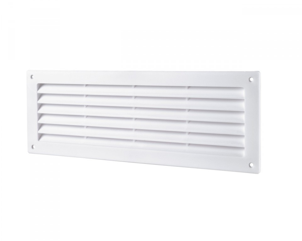 Větrací mřížka do dveří 368x130 mm MV350 bílá Vents