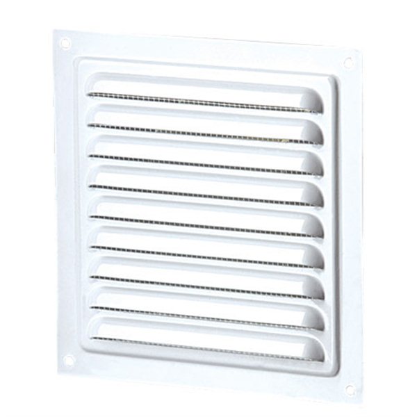 Větrací mřížka kovová 300x300 mm MVM300s-bílá - Kliknutím na obrázek zavřete