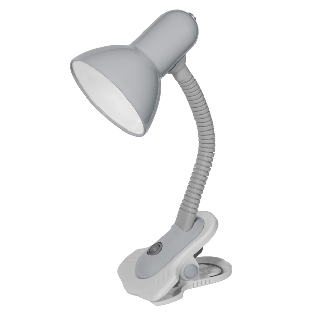 Stolní lampa SUZI HR-60-SR stříbrná, E27 Kanlux