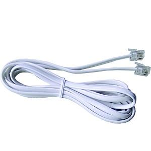 Telefonní prodlužovací kabel 20 m RJ11 propojovací - Kliknutím na obrázek zavřete